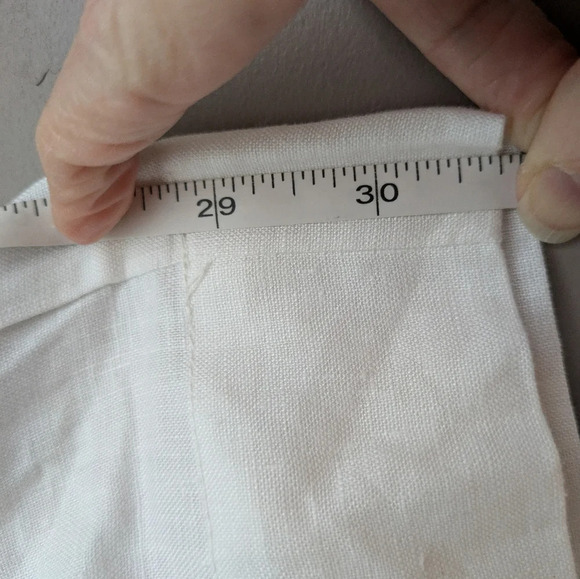 Tyler Boe Po Linen Wide Leg Pants XL NWT - Picture 8 of 9